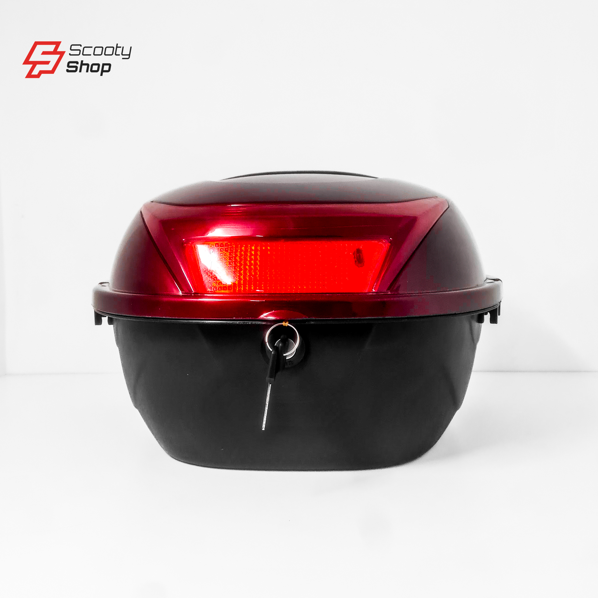Valise Moto Standard XL - Rouge Bordeaux