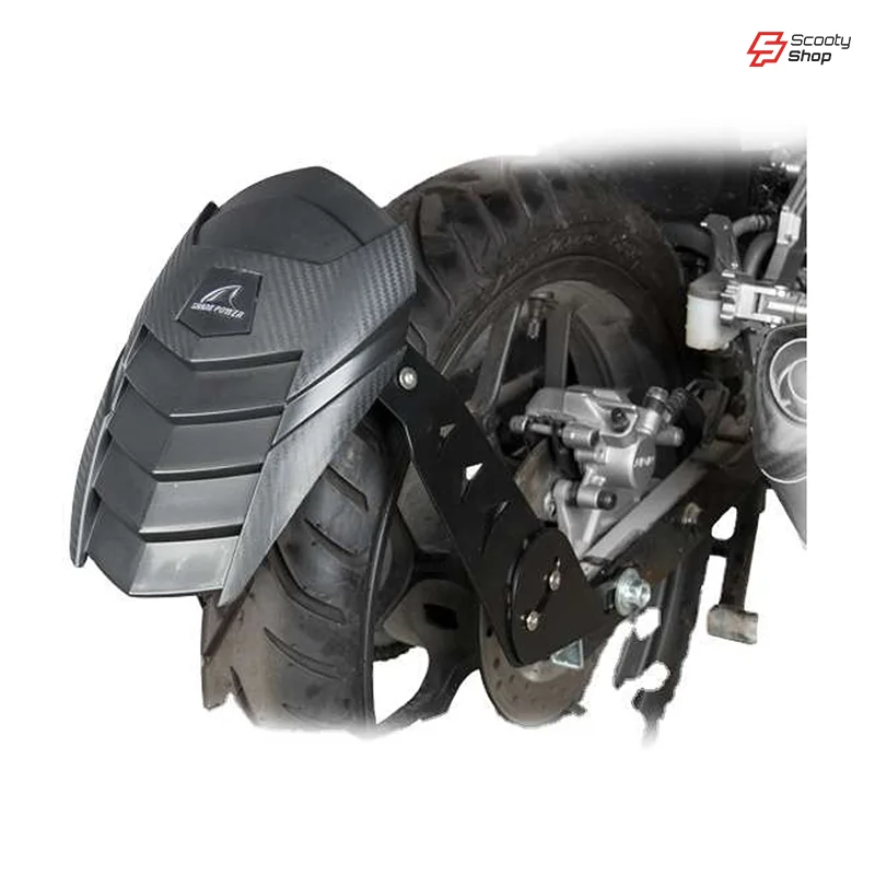 Garde-boue de roue arrière universelle - Noir