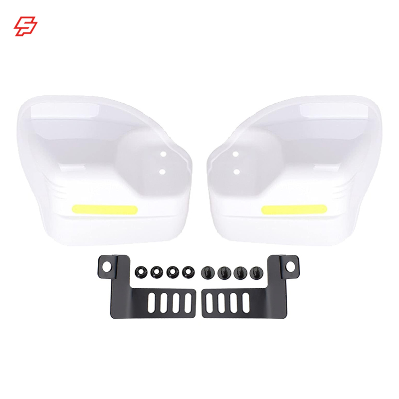 Garde a Main pour moto standard - Blanc