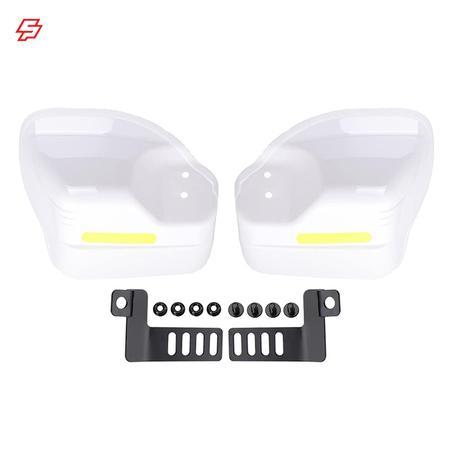 Garde a Main pour moto standard - Blanc
