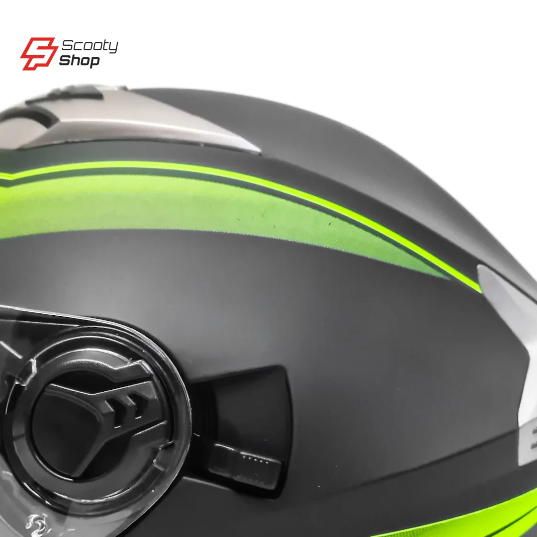 Casque TNN Demi - VERT PISTACHE/NOIR