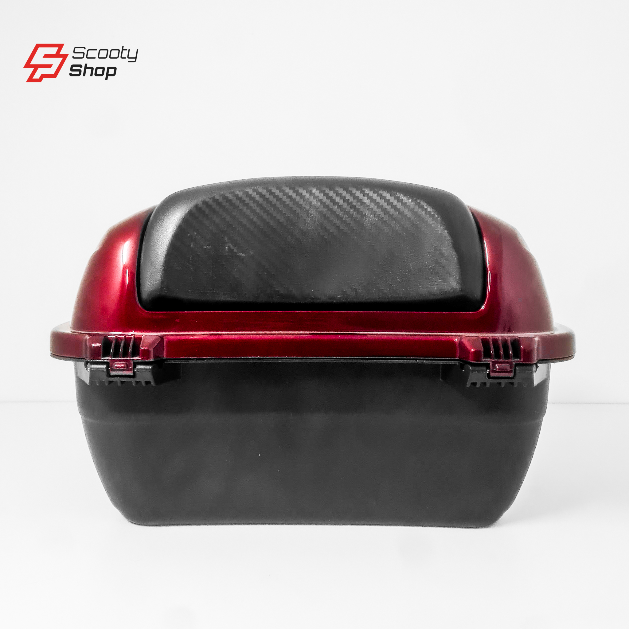 Valise Moto Standard XL - Rouge Bordeaux