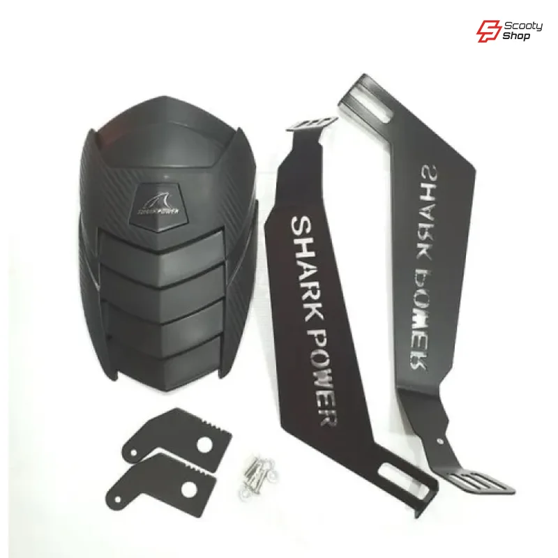 Garde-boue de roue arrière universelle - Noir