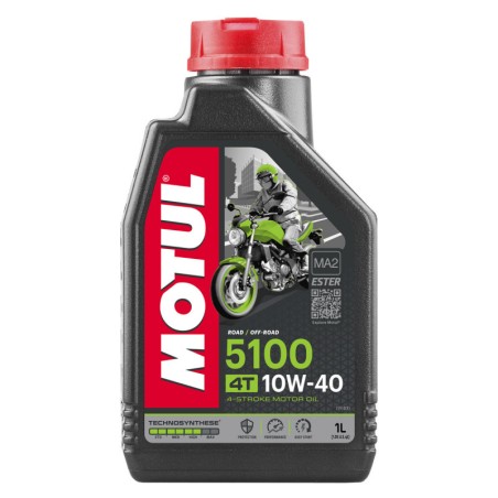 Huile moteur Motul 5100 10W40 4T 1 litre