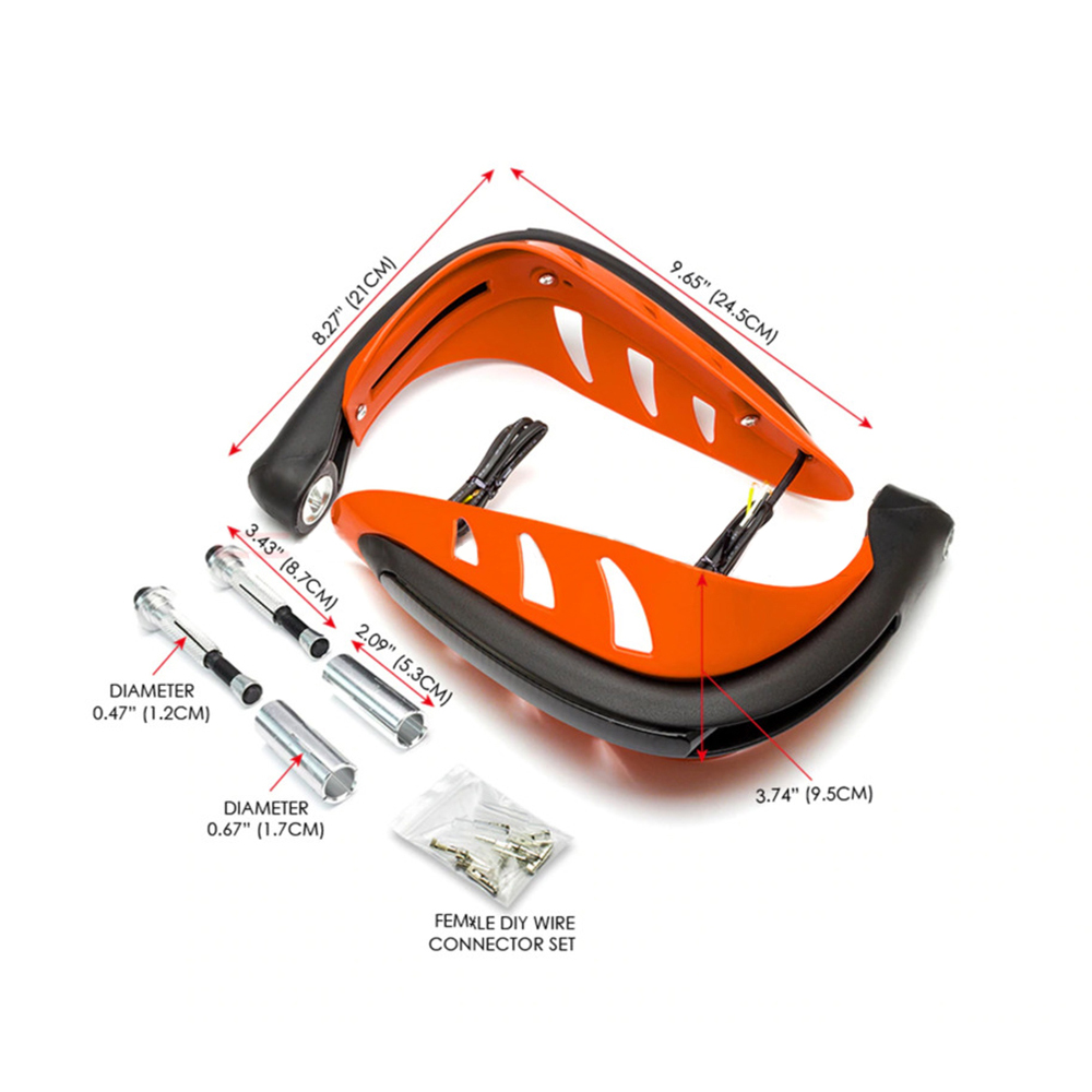 Garde a main pour moto avec cligneton