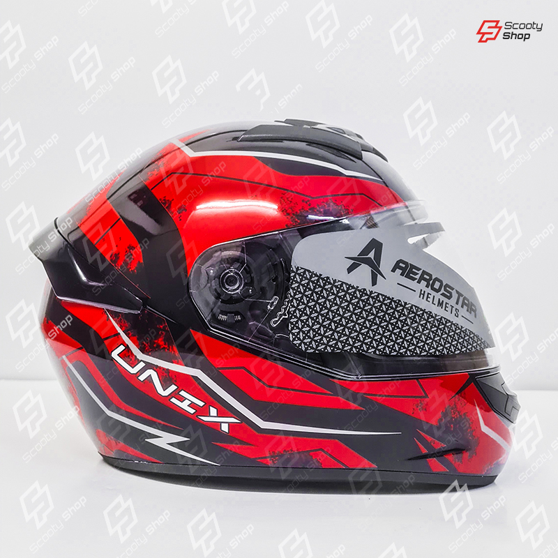 Casque AeroStar Intégrale Unix - Rouge