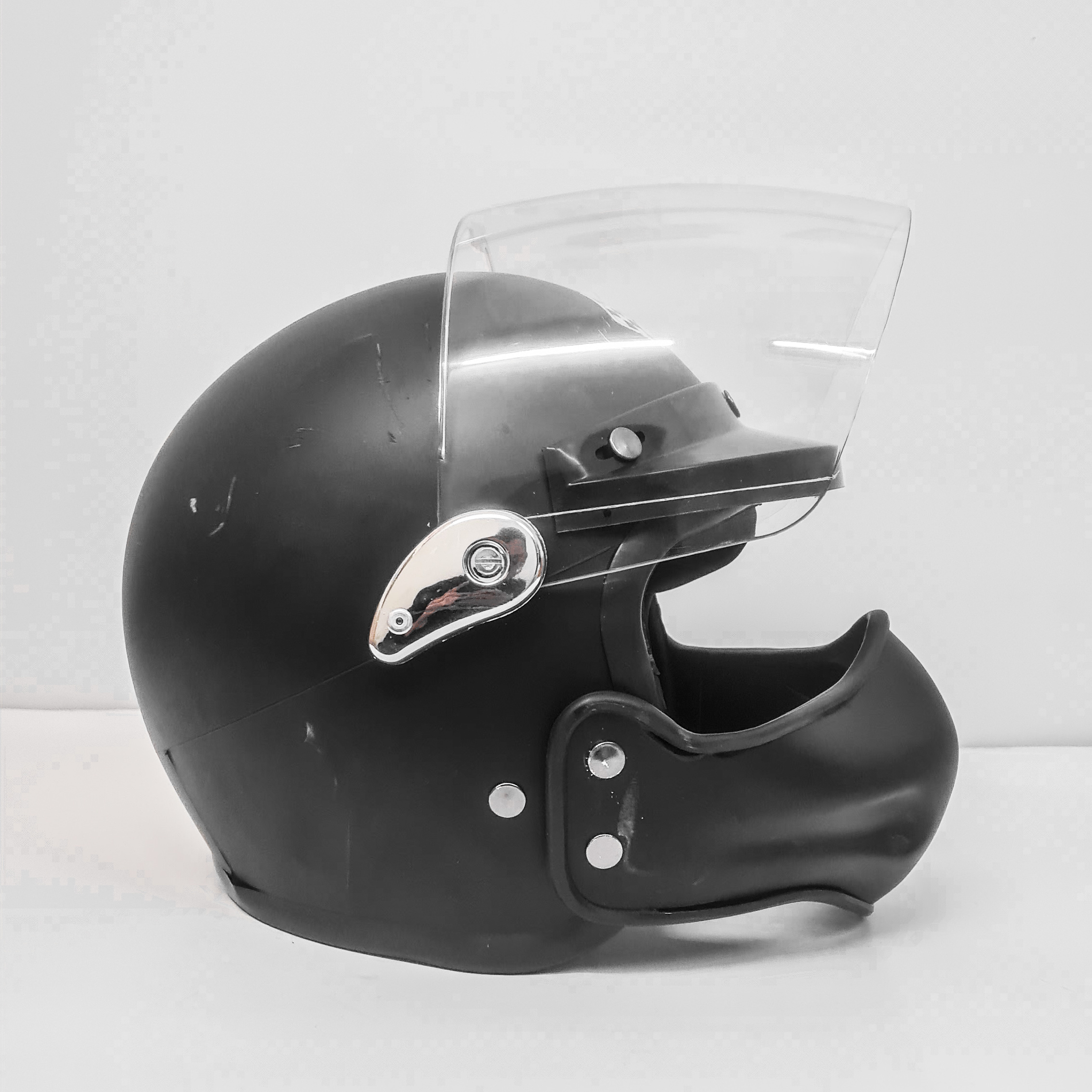 Casque Moto Racing - Noir