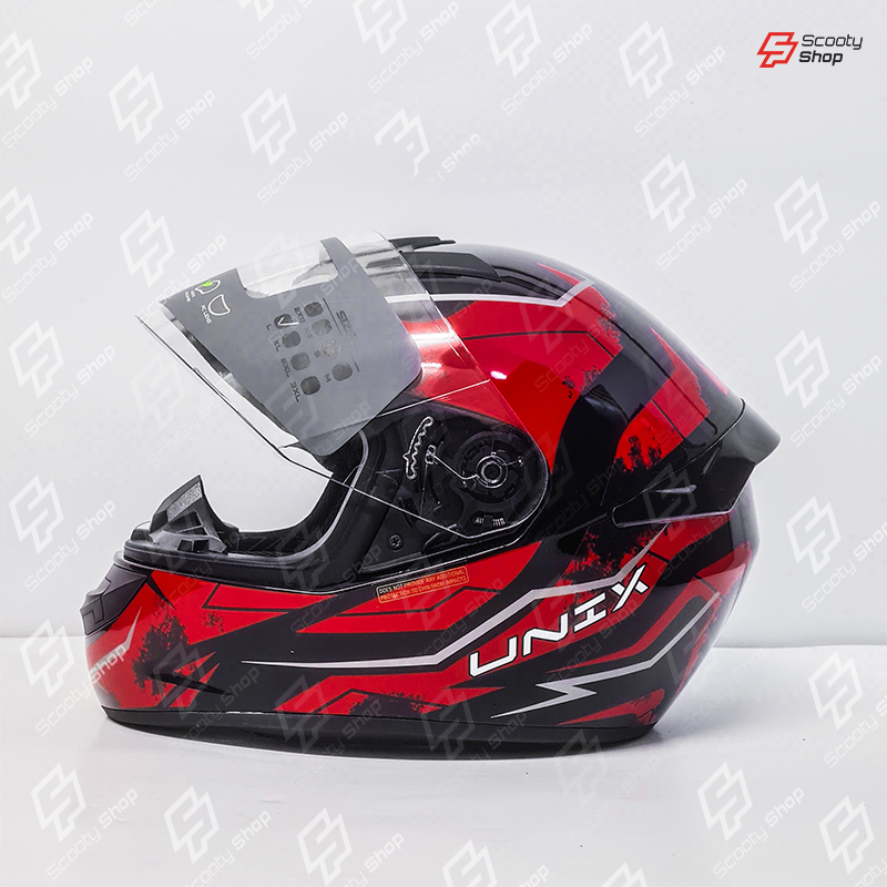 Casque AeroStar Intégrale Unix - Rouge