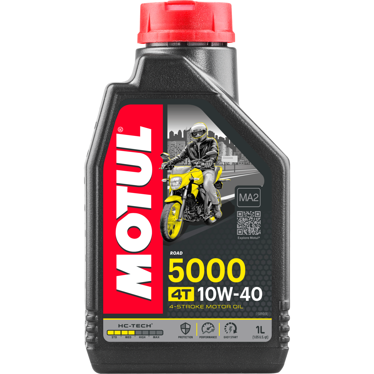 HUILE MOTUL 5000 10W40 SEMI-SYNTHETIQUE