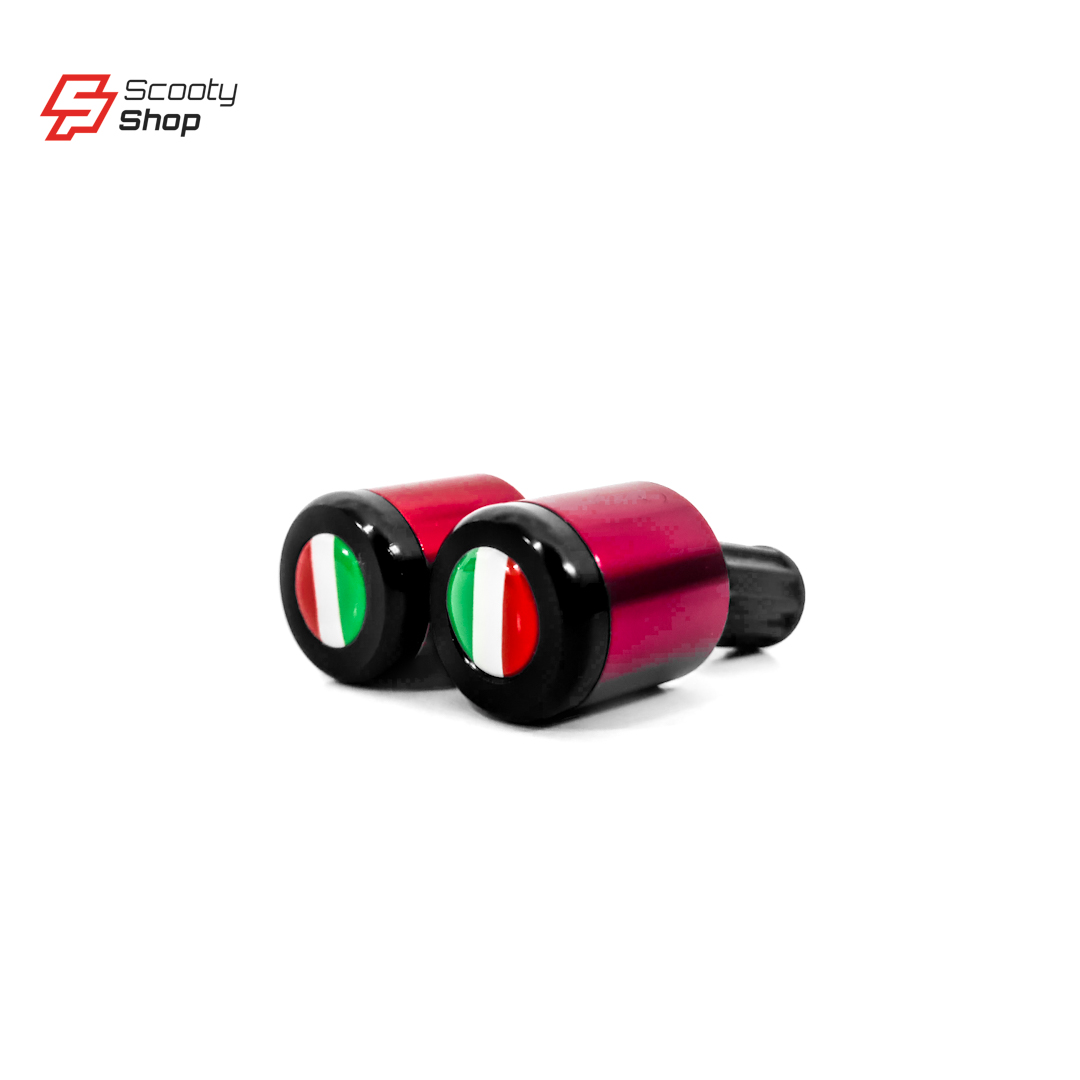 Paire Embout Aluminium - Protection Manette Italy - Pour Moto