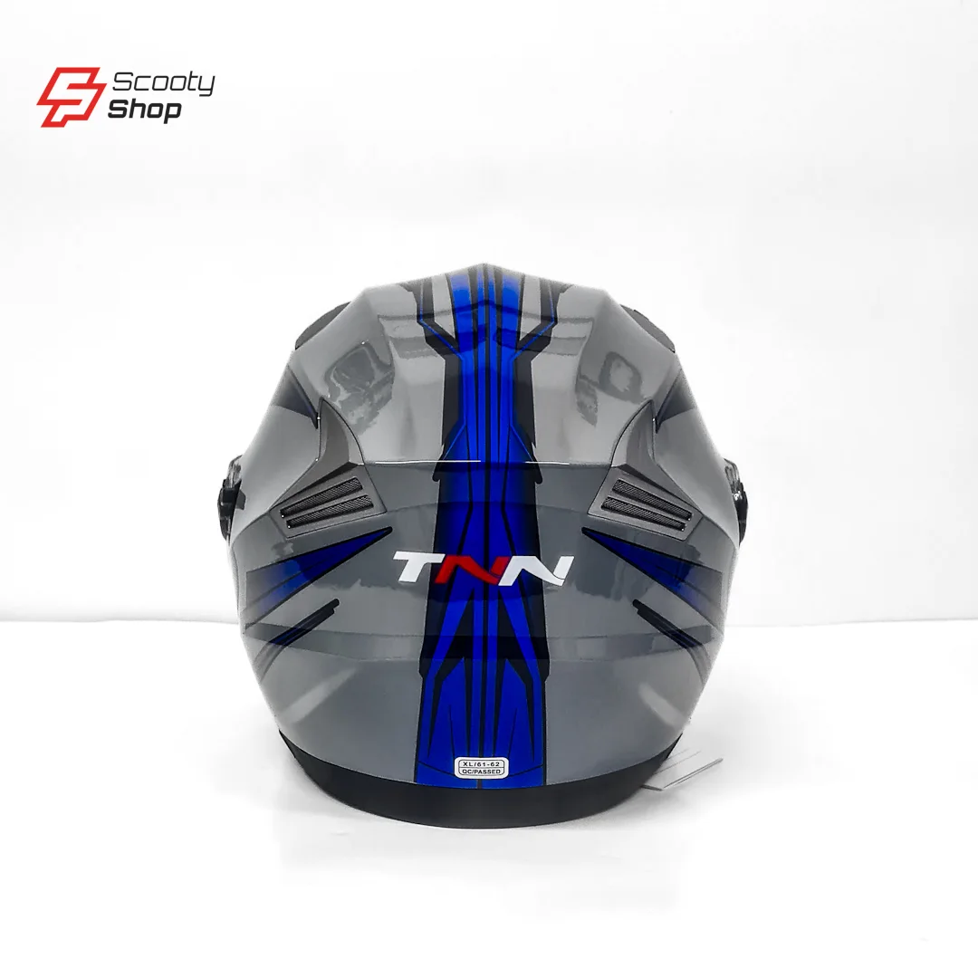 Casque TNN Demi - Gris/Bleu
