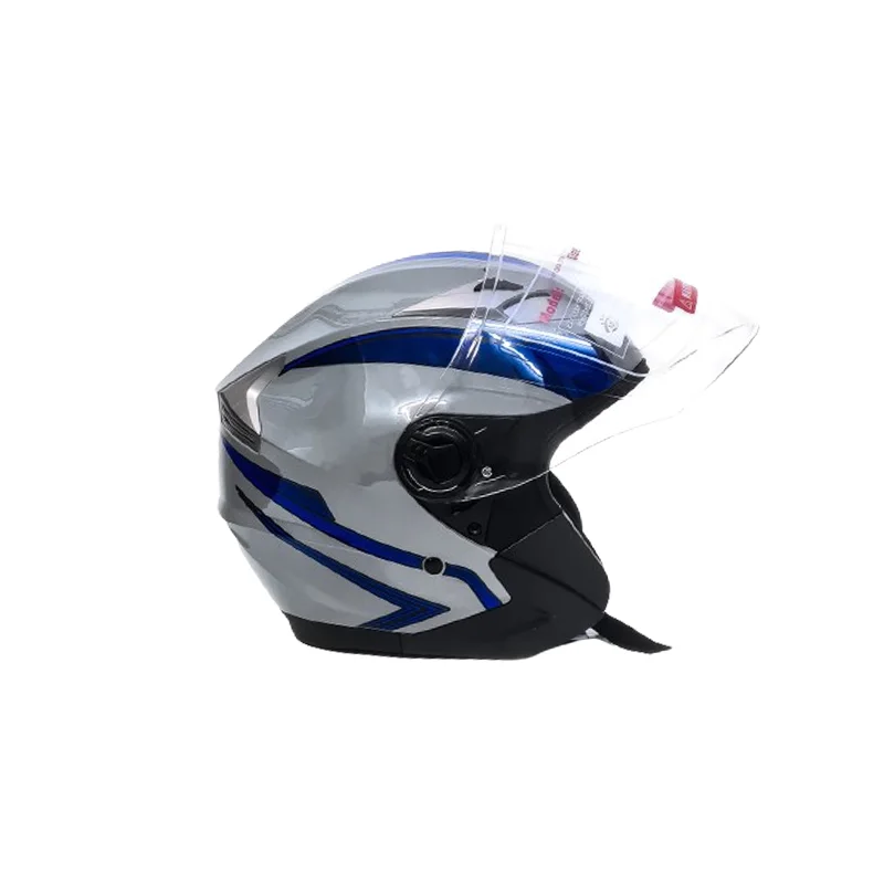 Casque TNN Demi - Gris/Bleu
