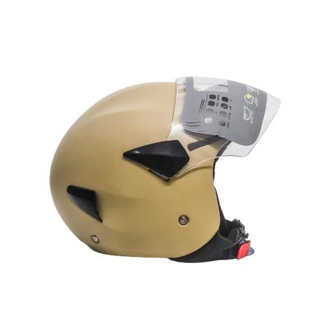 Casque Demi Flo Plein - Caramel