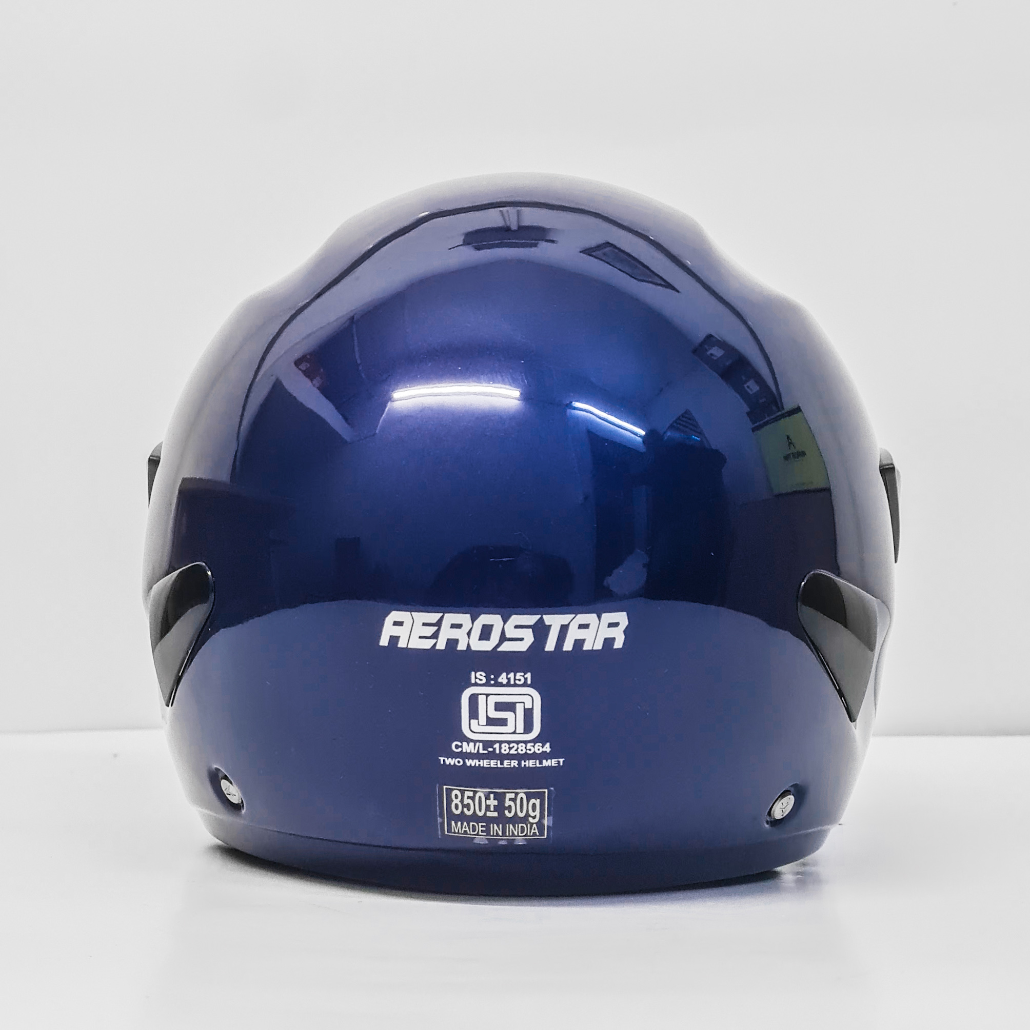 Casque Demi Flo Plein - Bleu