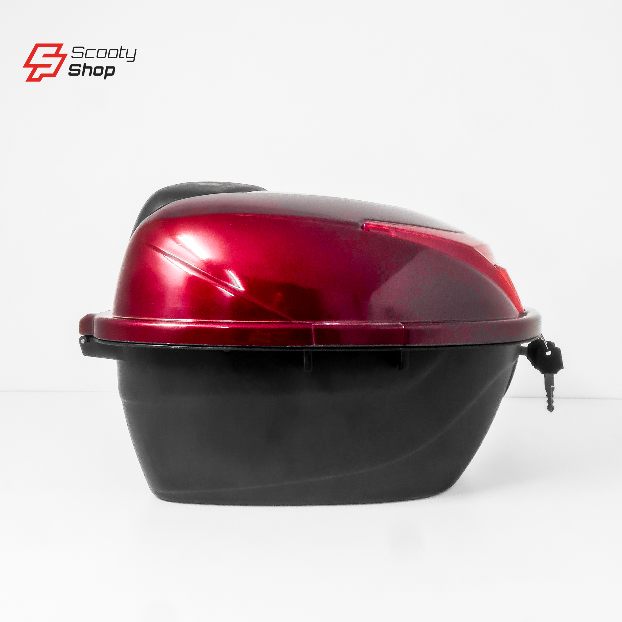 Valise Moto Standard XL - Rouge Bordeaux