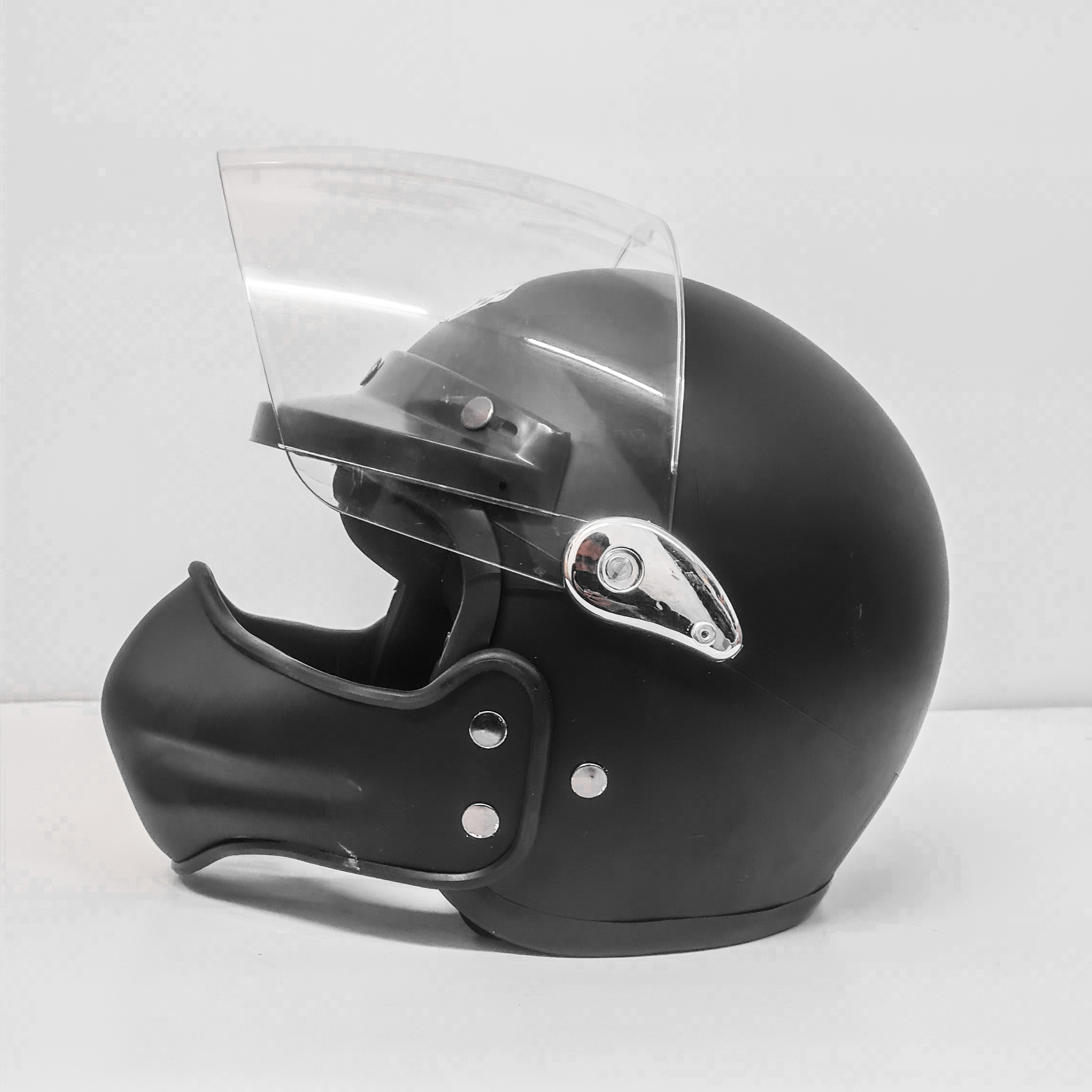 Casque Moto Racing - Noir