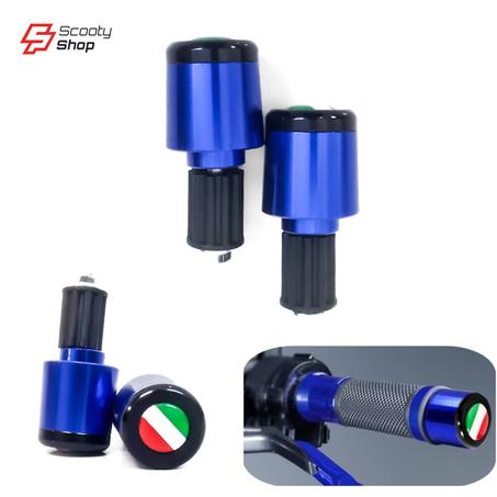 Paire Embout Aluminium - Protection Manette Italy - Pour Moto