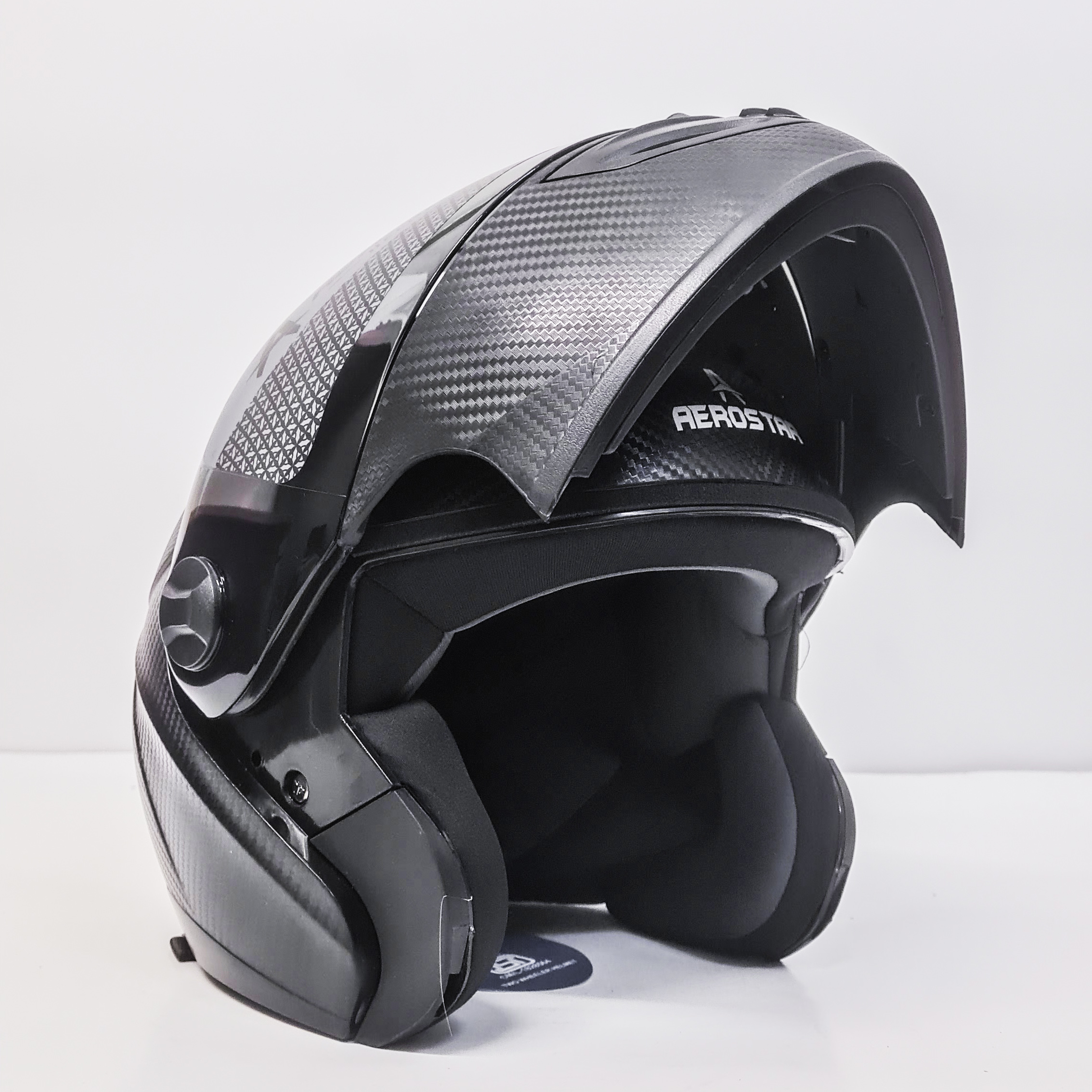 Casque AeroStar Carbon+ Intégrale Réglabe - Noir