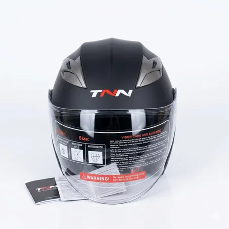 Casque TNN Demi - NOIR MAT