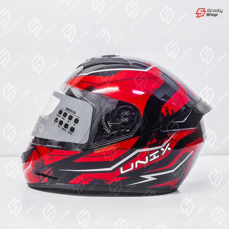 Casque AeroStar Intégrale Unix - Rouge