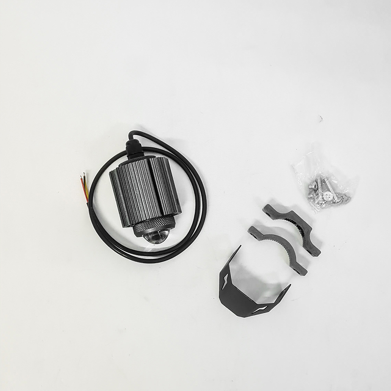 Lampe moto LED avec loupe
