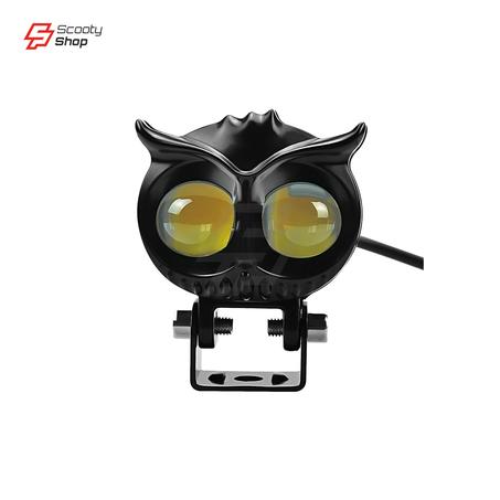 Phare LED Spot Lumière Lamp Deux Couleur (Blanc/Jaune)