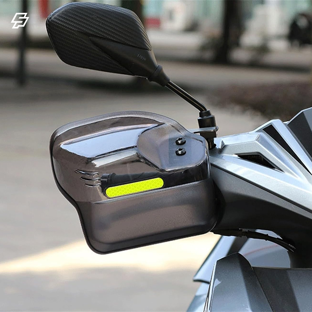 Garde a Main pour moto standard - Blanc