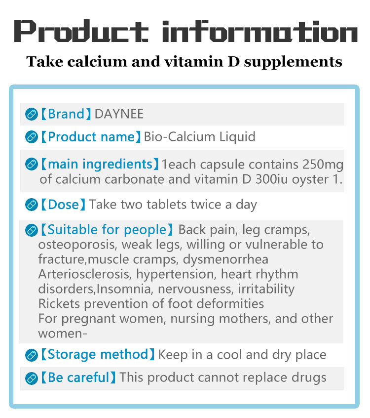 Capsule de Calcium Liquide