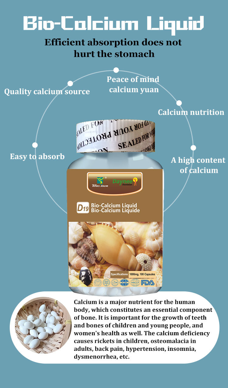 Capsule de Calcium Liquide