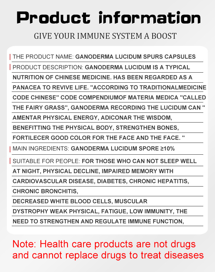 Capsule Ganoderma