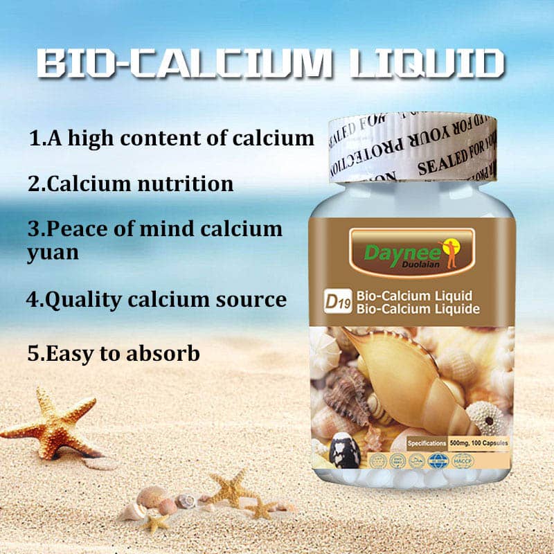 Capsule de Calcium Liquide