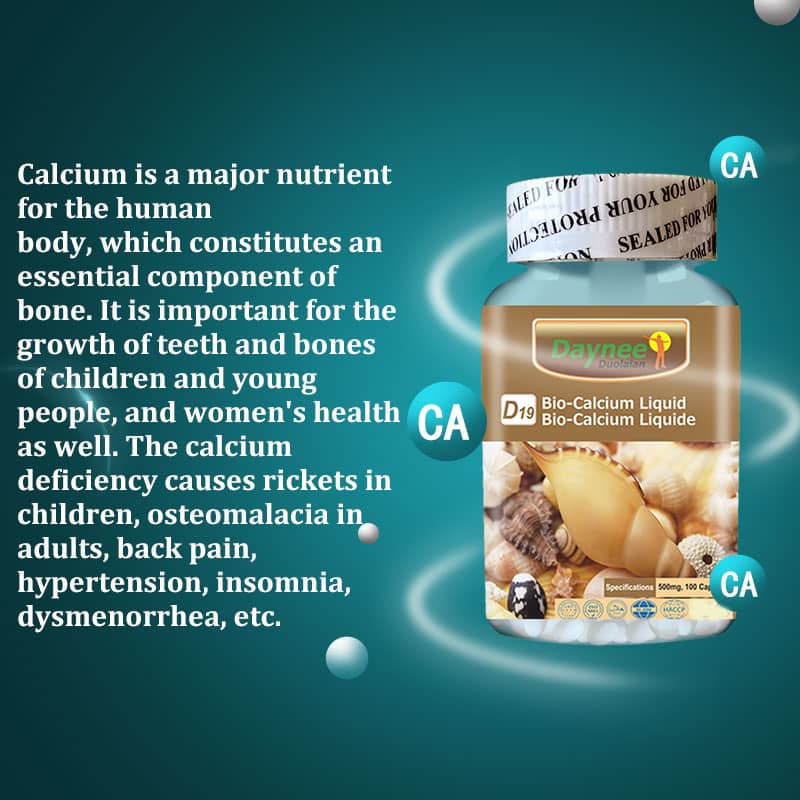 Capsule de Calcium Liquide