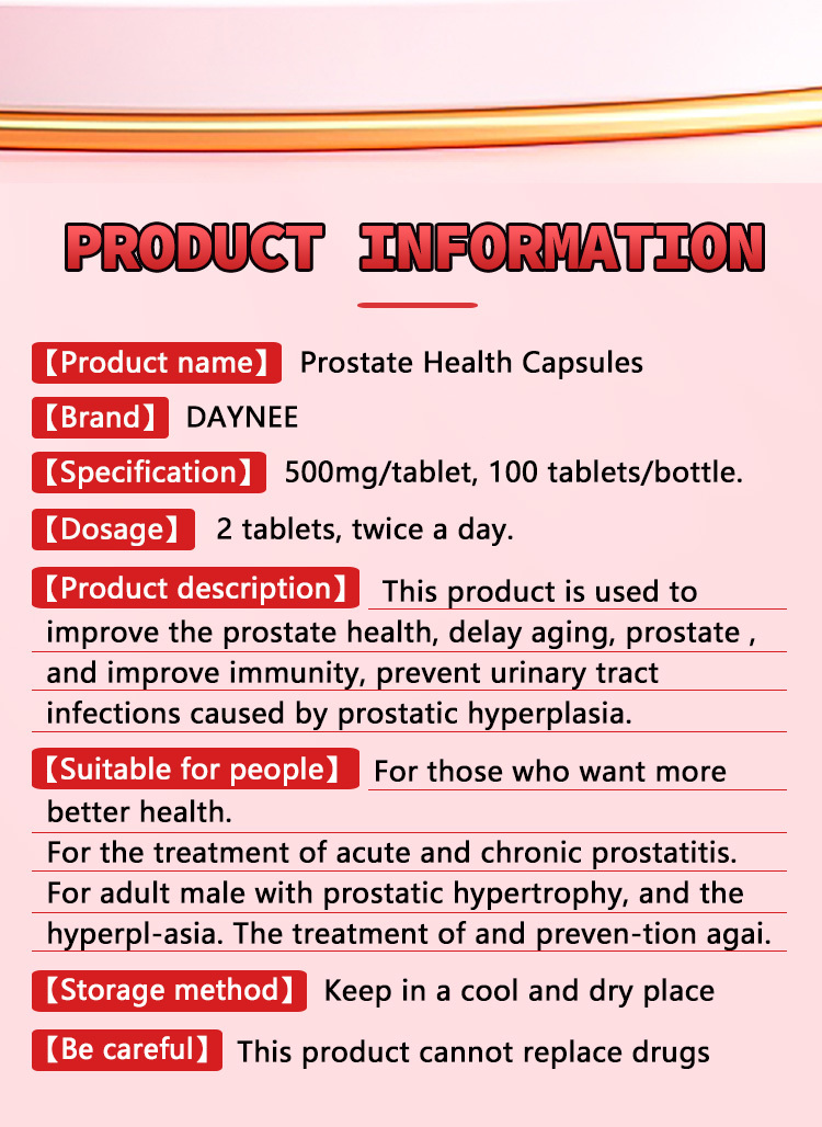 Capsule sante de la prostate