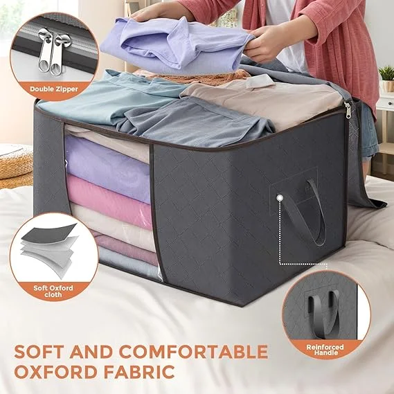 مجموعة أكياس التخزين 90 L Large Storage Bag
