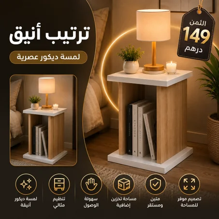 طاولة جانبية عصرية