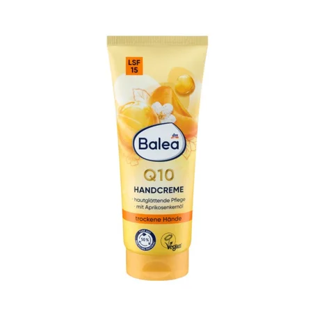 Handcreme Q10 mit Aprikosenöl und LSF15, 100 ml