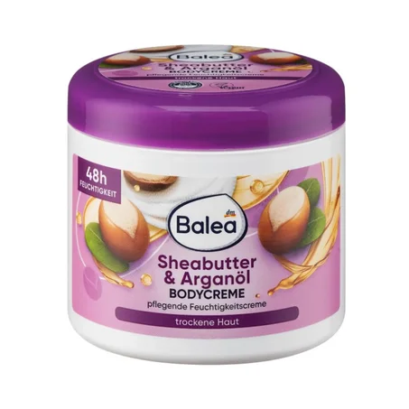 Bodycreme Sheabutter & Arganöl, 500 ml