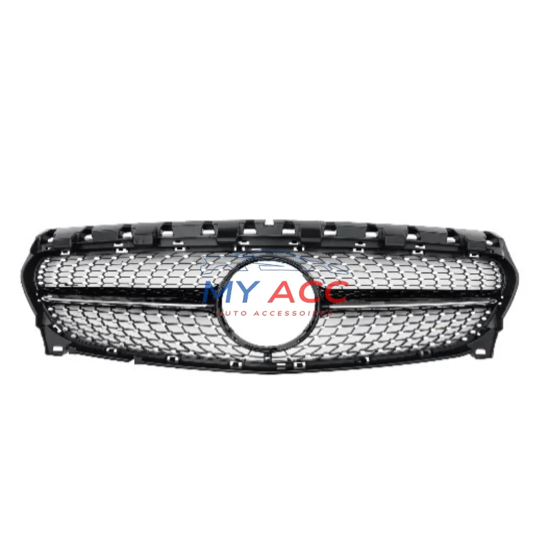 Calandre Mercedes CLA W117 (2015-2019) - Style Diamant Noir