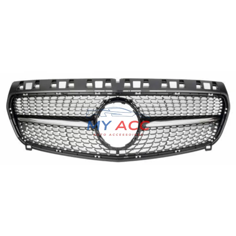 Calandre Mercedes Classe A W176 (2013-2015) - Style Diamant Noir