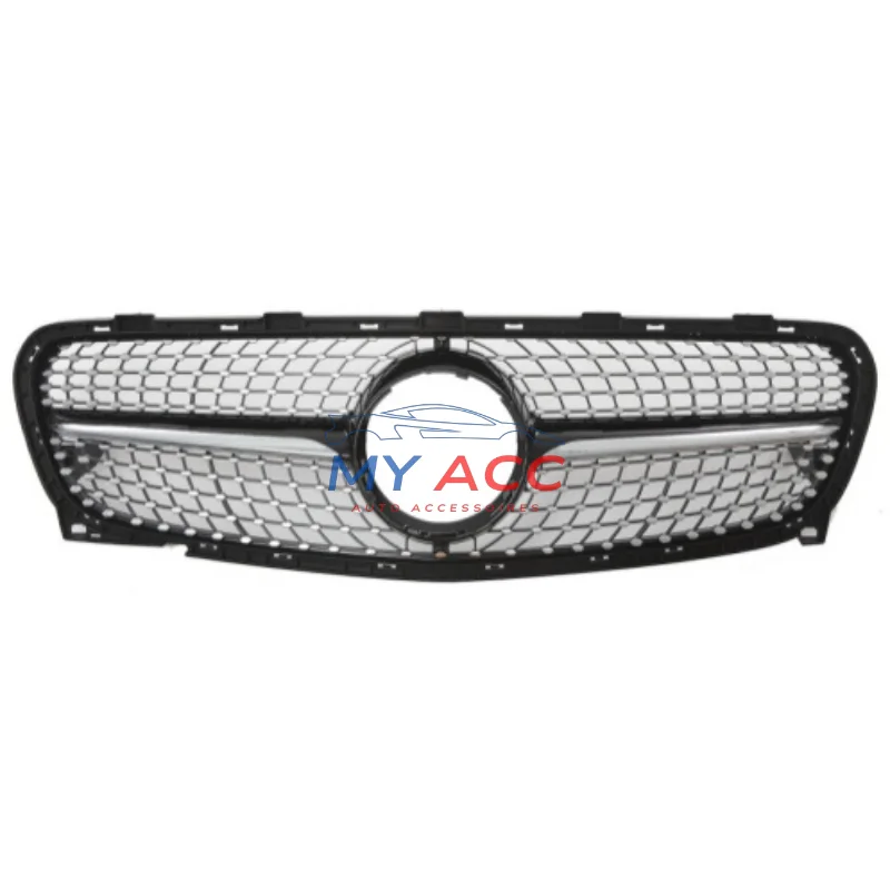 Calandre Mercedes GLA W156 (2017-2019) - Style Diamant Noir