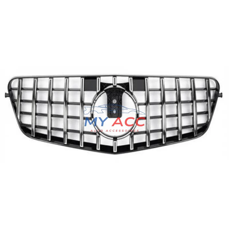 Calandre Mercedes Classe E W212 (2009-2013) - Style GT Argent