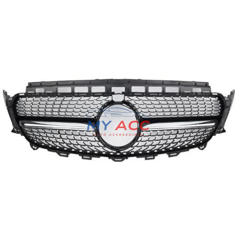 Calandre Mercedes Classe E W213 (2016-2019) - Style Diamant Noir