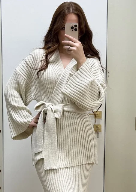 Ensemble 3 pièces Jup +cumono+cienture