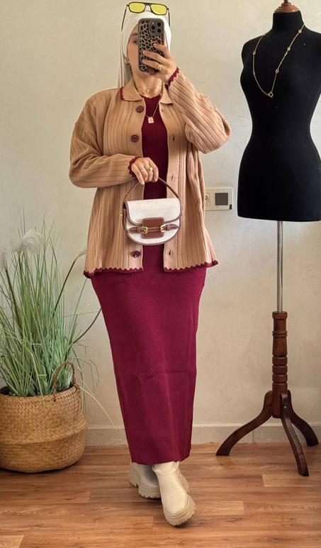 La Robe avec Veste – Élégance & Confort