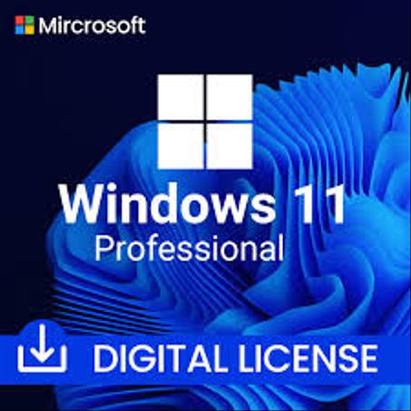 Windows 11 Pro - Digital License - 1 PC - Online Activation