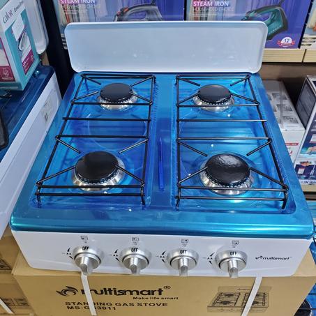 موقد غاز إينوكس 4 عيون – Multismart