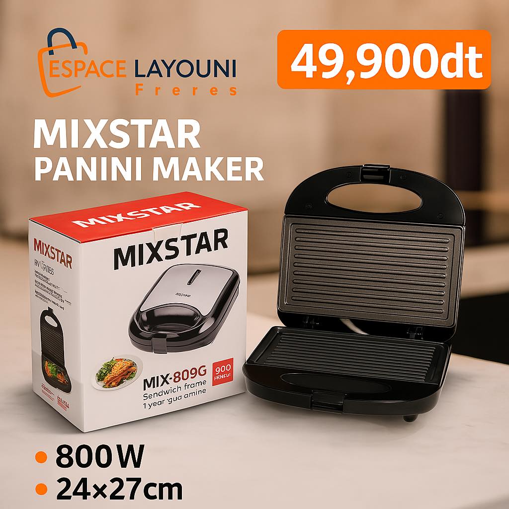 Appareil Panini Mini Modèle Mixstar