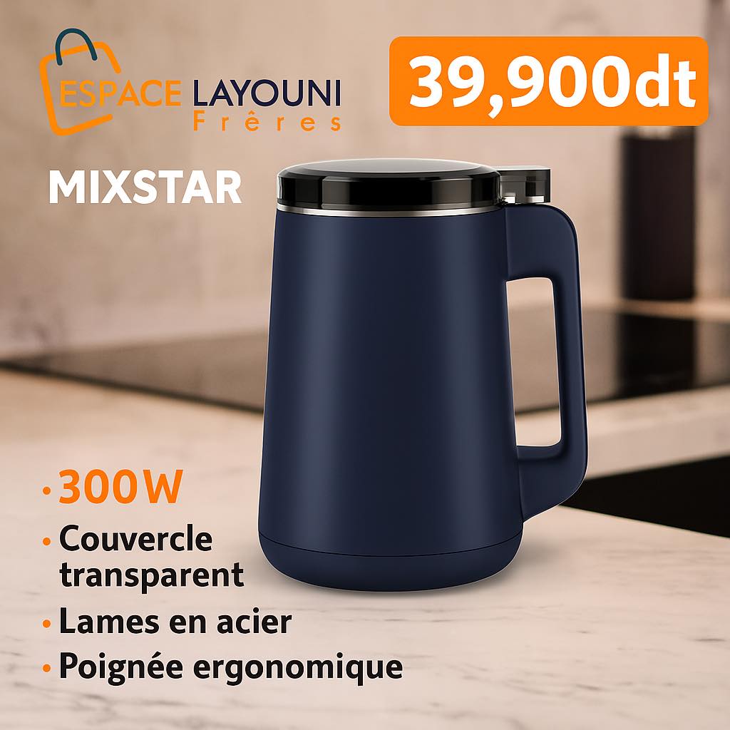 Mixstar Moulin à Café Portable 300W