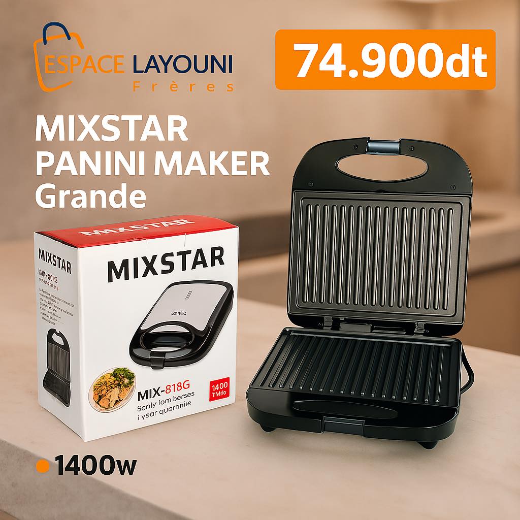 Appareil Panini Grand Modèle Mixstar