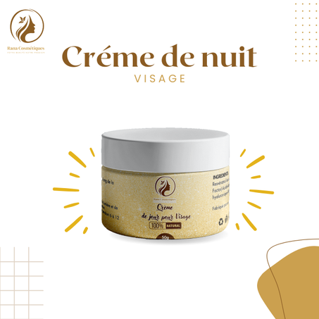 Crème de Nuit pour le Visage